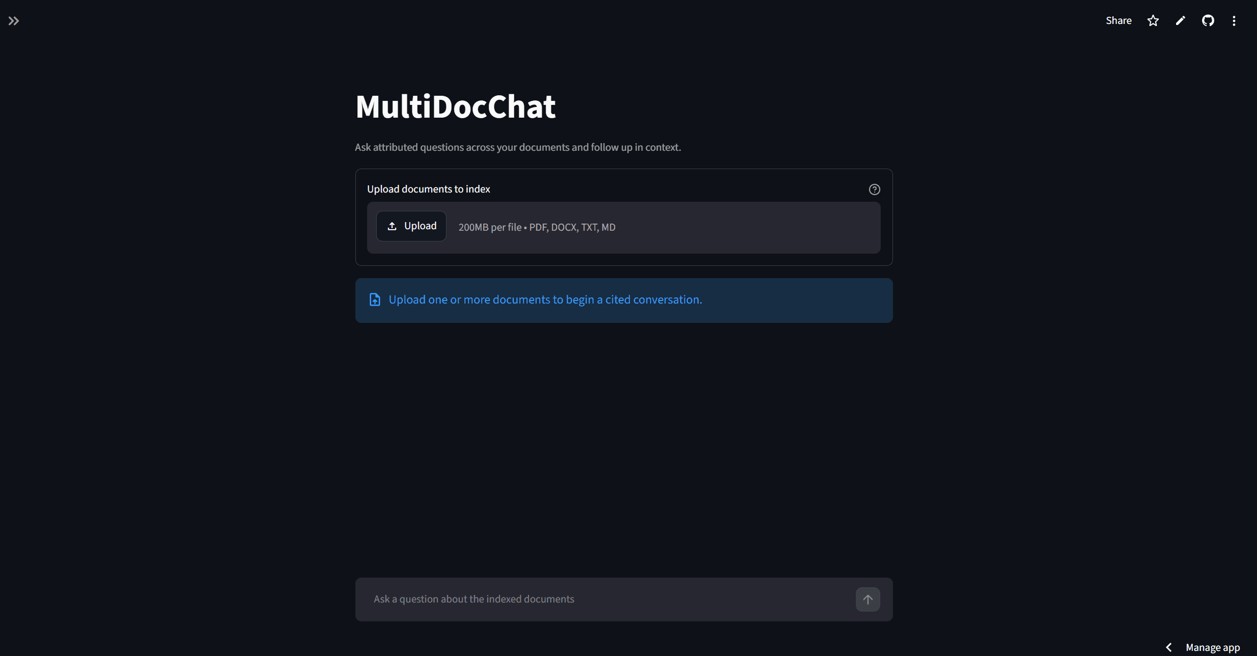 MultiDocChat